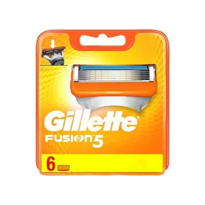 Gillette Fusion5 wkłady do maszynki do golenia dla mężczyzn 6 sztuk