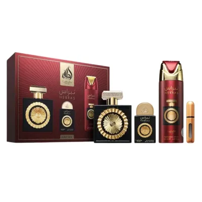 Lattafa Pride Nebras woda perfumowana 100 ml + 20 ml + dezodorant spray 200 ml
