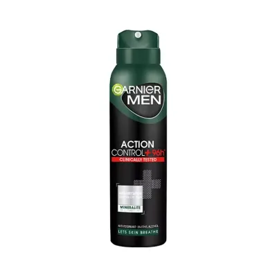 Garnier Men Action Control+ 96h antyperspirant w sprayu dla mężczyzn 150 ml