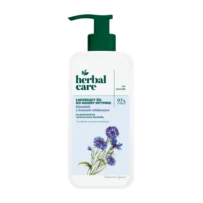 Farmona Herbal Care łagodzący żel do higieny intymnej Bławatek i Kwas Mlekowy 330 ml
