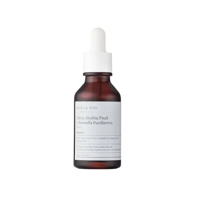 Mary&May Citrus Unshiu + Tremella Fuciformis Serum rozjaśniające serum do twarzy 30 ml