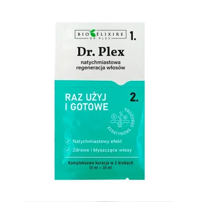 Bioelixire Dr. Plex saszetki regenerujące do włosów 30 ml