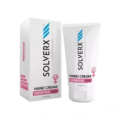 Solverx Sensitive Skin krem do rąk i paznokci 50 ml