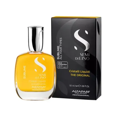 Alfaparf Milano Semi Di Lino Sublime serum do włosów płynne kryształki 50 ml