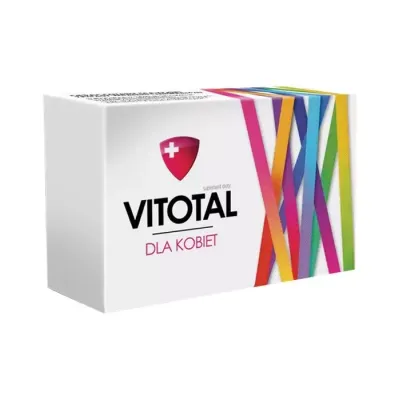 Aflofarm Vitotal dla kobiet suplement diety 30 tabletek