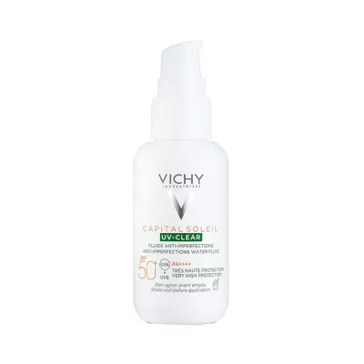 Vichy Capital Soleil UV Clear fluid ochronny do twarzy SPF50+ 40 ml