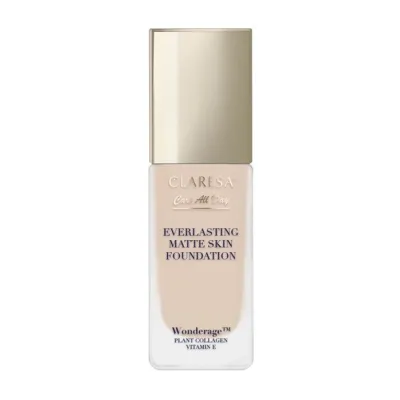 Claresa Care All Day podkład matująco-wygładzający Vanilla 32 ml