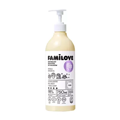Yope Familove naturalny szampon do włosów Kwitnąca Bergamotka 750ml