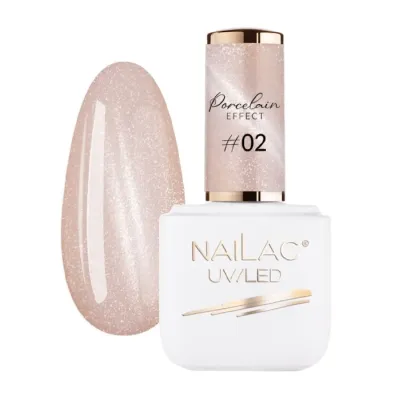 NaiLac Porcelain Effect lakier hybrydowy Cat Eye #02 7 ml
