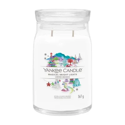 Yankee Candle Signature duża świeca zapachowa Magical Bright Lights 567 g