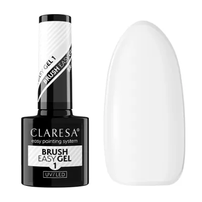 Claresa Brush Easy Gel budujący żel do paznokci w butelce 1 5 g