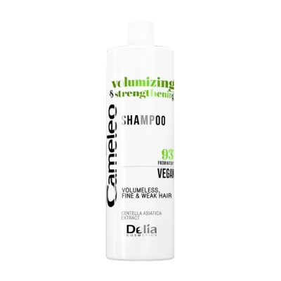 Delia Cosmetics Cameleo wegański szampon do cienkich włosów 400 ml