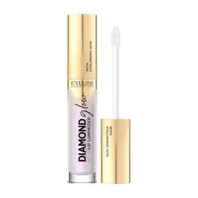 Eveline Cosmetics Diamond Glow Lip Luminizer błyszczyk do ust z kwasem hialuronowym 16 Holo Glow 4,5 ml