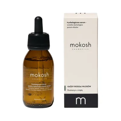 Mokosh Rozmaryn z Miętą trychologiczne serum stymulujące porost włosów 90 ml