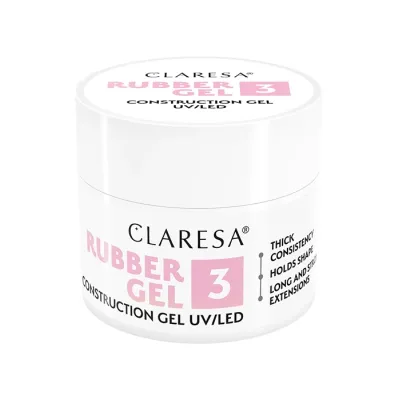 Claresa Rubber Gel żel budujący 3 45 g