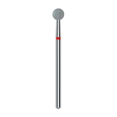 Staleks Pro Expert frez diamentowy kulka czerwona FA01R050