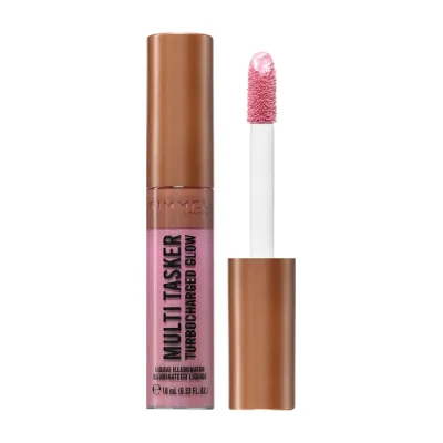 Rimmel Multi-Tasker Turbocharged Glow rozświetlający róż w płynie 001 Not Basic B 10 ml