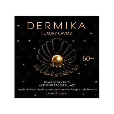 Dermika Luxury Caviar kawiorowy krem regenerujący 60+ na dzień i noc 50 ml
