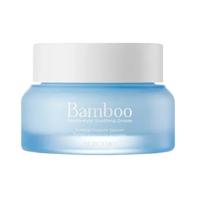 Bergamo Bamboo intensywnie nawilżający krem chłodzący z bambusem i hialuronem 50 g