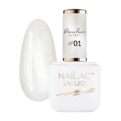 NaiLac Porcelain Effect lakier hybrydowy Cat Eye #01 7 ml