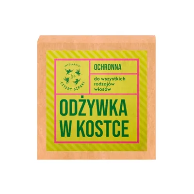 Mydlarnia Cztery Szpaki ochronna odżywka w kostce Leśna Róża 55 g