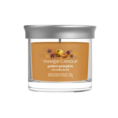Yankee Candle Signature Tumbler świeca zapachowa Golden Pumpkin 122 g