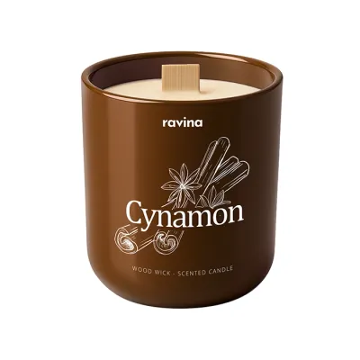 Ravina sojowa świeca zapachowa Cynamon 175 g