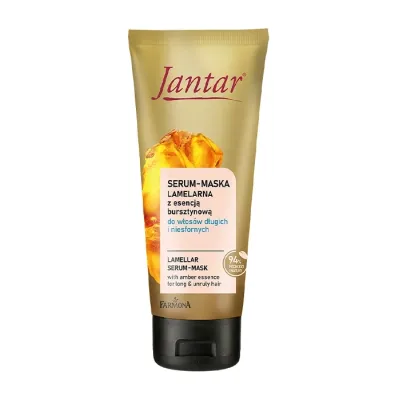 Farmona Jantar lamelarna serum-maska do włosów długich i niesfornych 100 ml