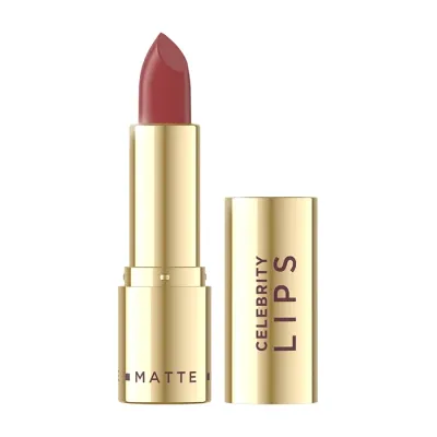 Eveline Cosmetics Celebrity Lips Matte kremowa pomadka o matowym wykończeniu 501 Velvet 4,1 g