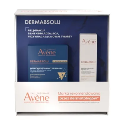 Avène DermAbsolu zestaw prezentowy intensywnie liftingujący krem na noc 40 ml + krem wypełniający kontur oka 15 ml