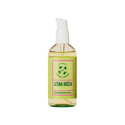 Mydlarnia Cztery Szpaki superlekki olejek do ciała Leśna Róża 100 ml