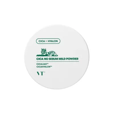 VT Cosmetics Cica x Hyalon Cica No-Sebum matujący puder do twarzy 6 g