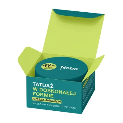 Neba masło do tatuażu i codziennej pielęgnacji skóry Czarna Magnolia 100 ml