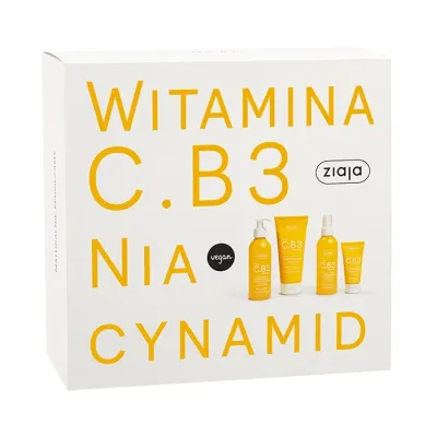 ZIAJA WITAMINA C. B3 NIACYNAMID ZESTAW PREZENTOWY