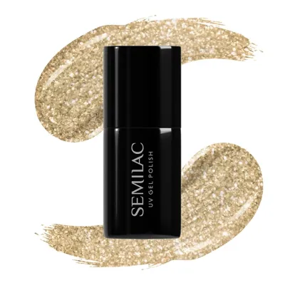 Semilac Special Day lakier hybrydowy 037 Gold Disco 7 ml