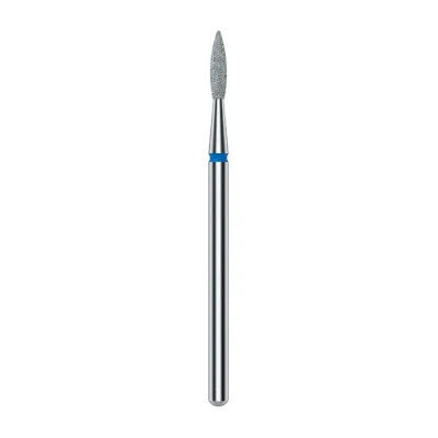 Staleks Pro Expert frez diamentowy ostry płomyk niebieski FA11B018/8