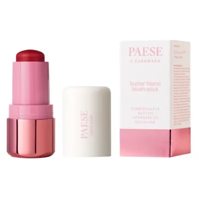 Paese x Żurawska Butter Blend Blush Stick masełkowy róż do policzków w sticku 04 Cherry 6 g
