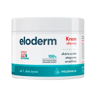 Eloderm krem aktywny od 1 dnia życia do skóry suchej, atopowej i wrażliwej 300 ml