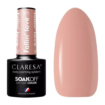 Claresa hybrydowy lakier do paznokci Fallin' Love 3 5 g