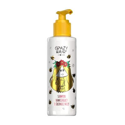 HiSkin Crazy Hair nawilżający szampon do włosów o średniej mocy 300 ml