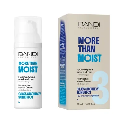 Bandi Professional More Than Moist hydroaktywna maska-krem do twarzy na noc 50 ml