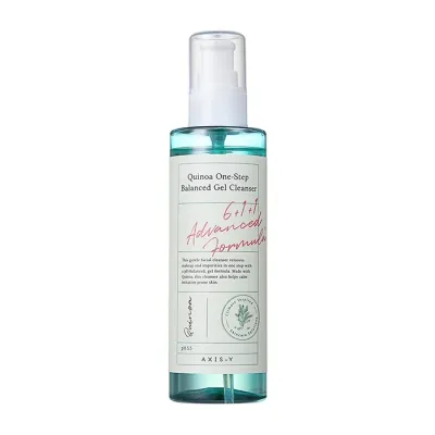 AXIS-Y 6+1+1 Quinoa One-Step Balanced Gel Cleanser delikatny żel do mycia twarzy z komosą ryżową 180 ml