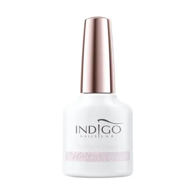 Indigo Mineral Base Effect lakier hybrydowy 3w1 mineralna baza z efektem Wake up no make up 7 ml