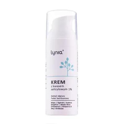Lynia krem do twarzy z 1% kwasem salicylowym 50 ml