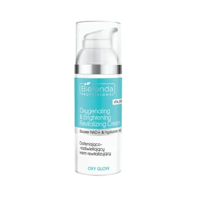 Bielenda Professional Oxy Glow dotleniająco-rozświetlający krem rewitalizujący 50 ml