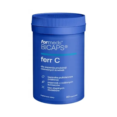 Formeds Bicaps Ferr C suplement diety 60 kapsułek