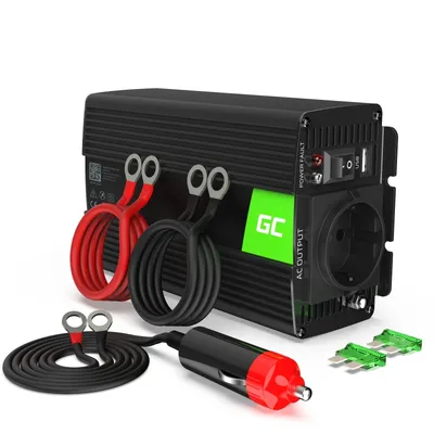 Przetwornica GreenCell 24V na 230V 300W/600W Modyfikowana sinusoida