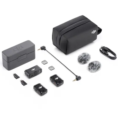 DJI Mic 2 - (2 TX + 1 RX) - Wersja Refurbished (odnowiona)