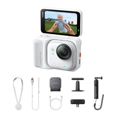 Kamera sportowa Insta360 GO Ultra Creator Bundle (Arctic White)
