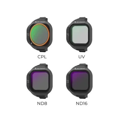 Zestaw 4 filtrów CPL+UV+ND K&F Concept do drona DJI Mini 5 Pro